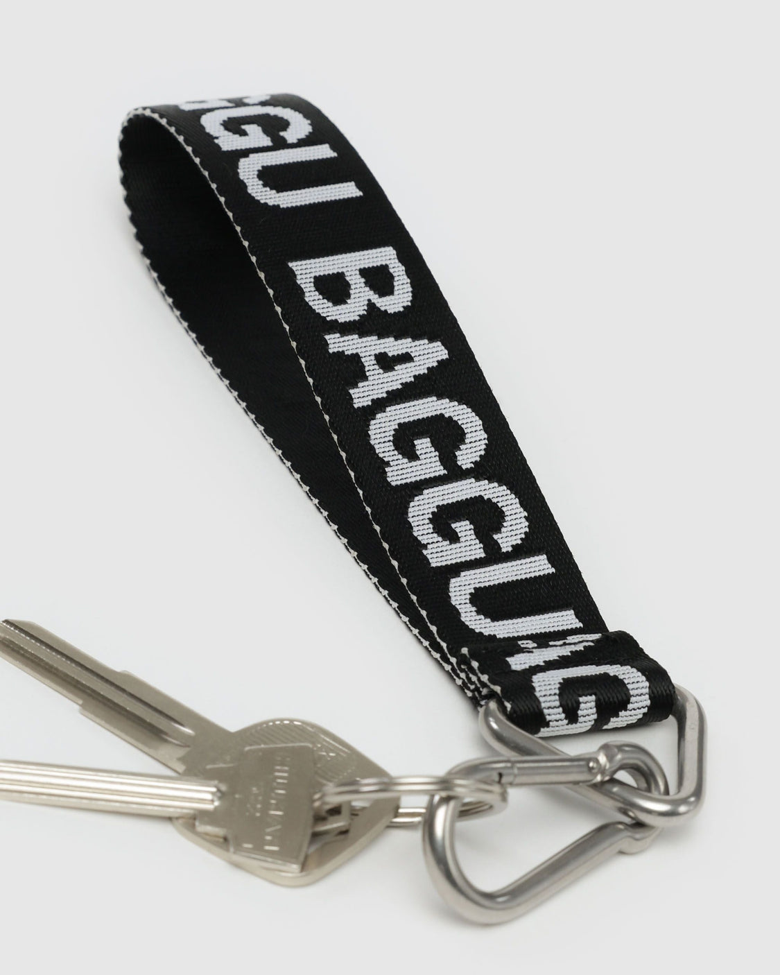 Logo Keychain - Black and White - Modern Carry Clip