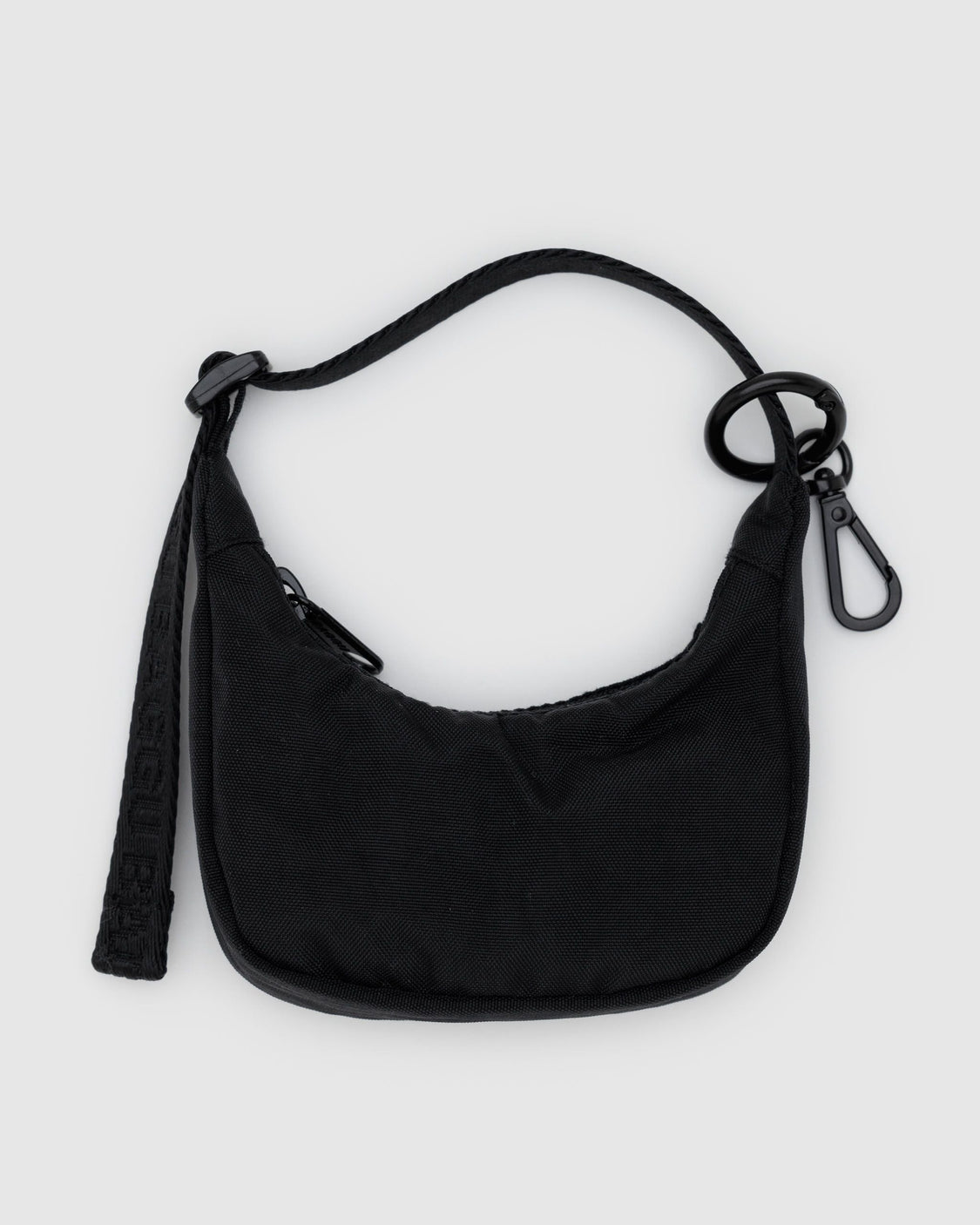 Crescent Bag Charm - Black - Classic Bag Charm