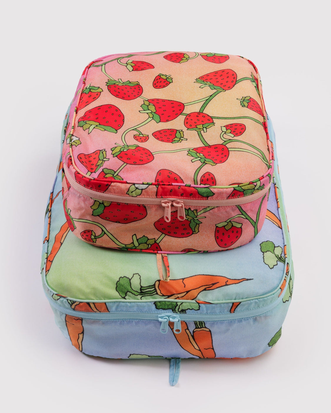Large Packing Cube Set - Carrots & Berries - Classic Storage