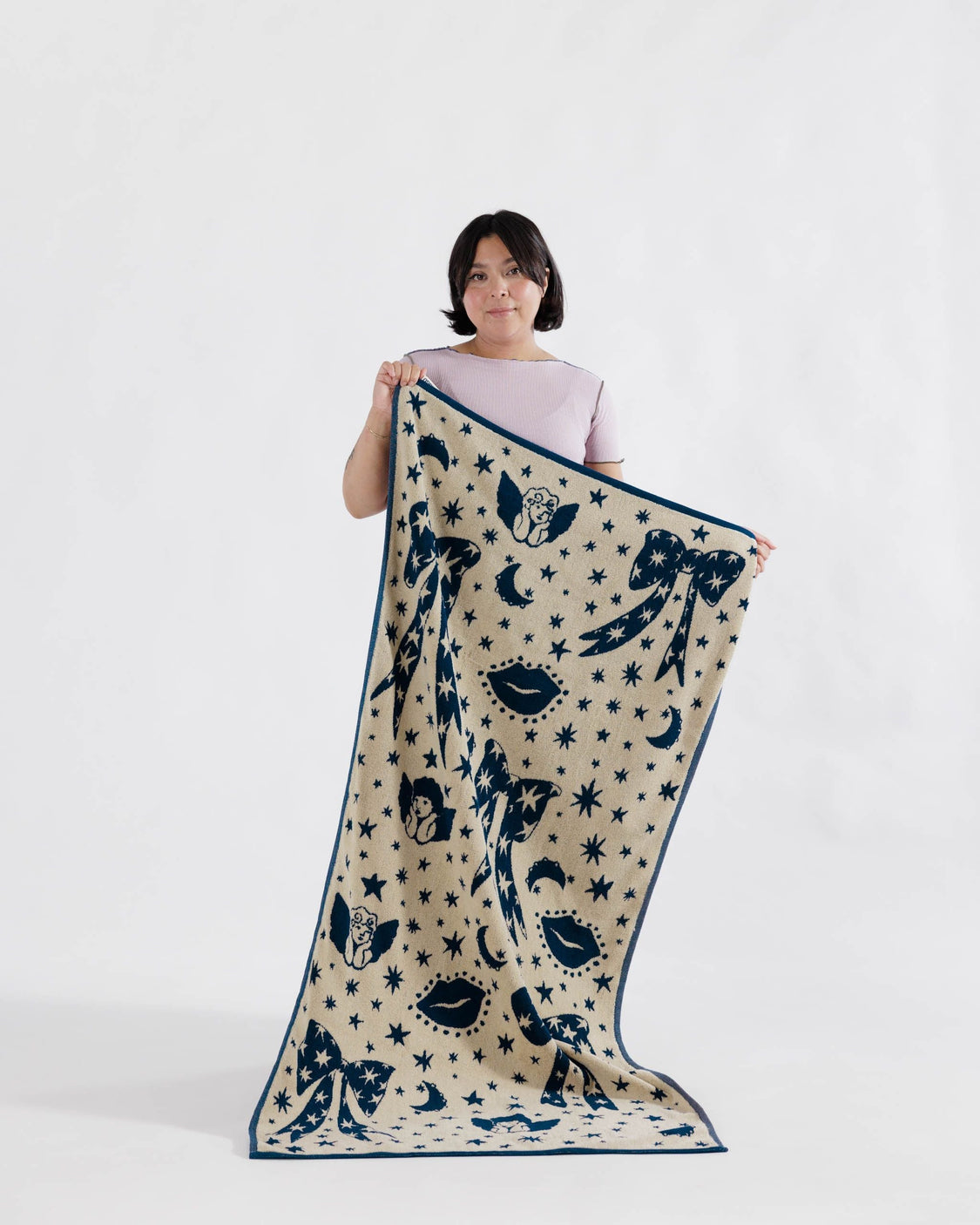 Bath Towel - Cherub Bows - Fresh Home Pair