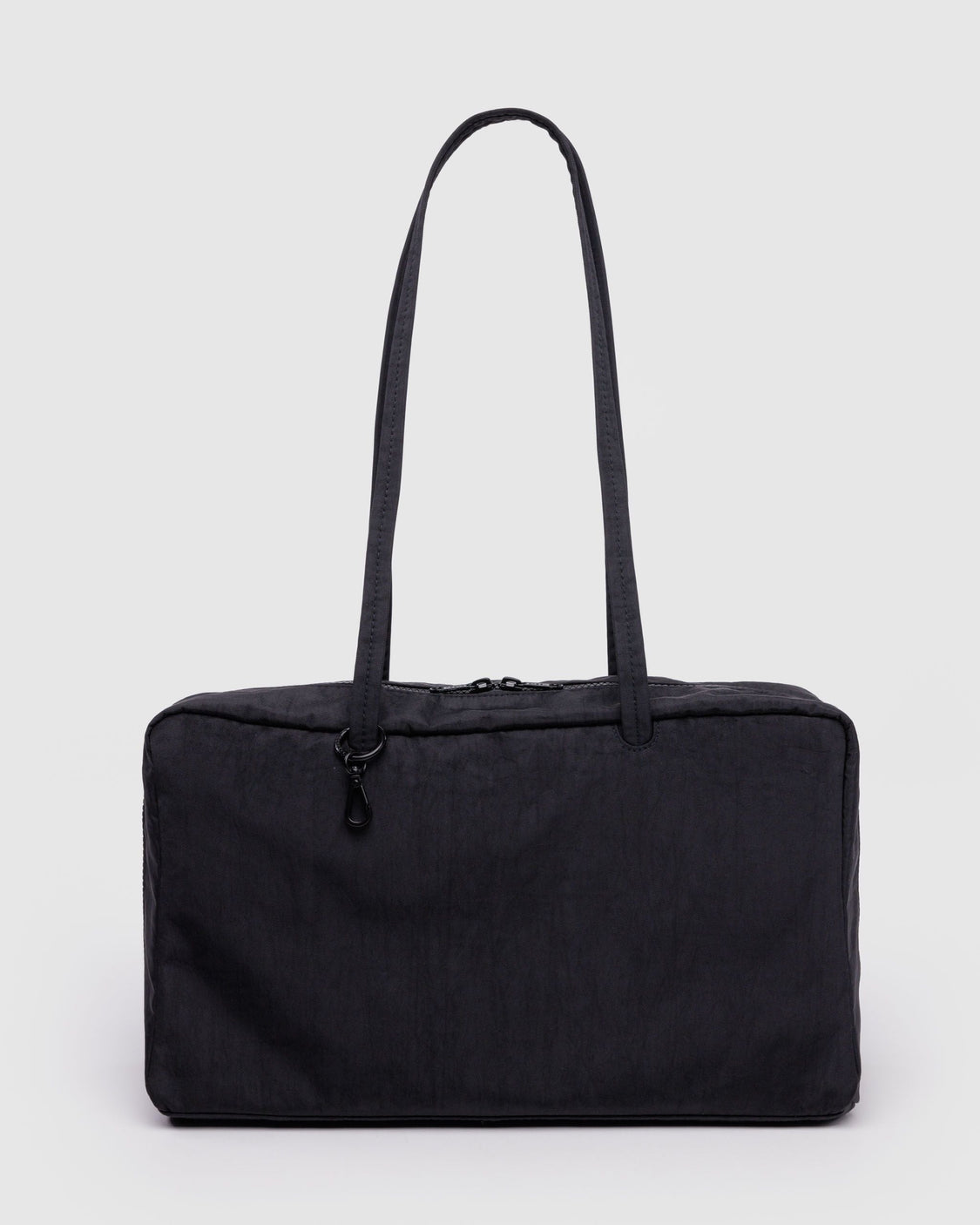 Medium Nylon Bowler Bag - Black - Essential Market Ready
